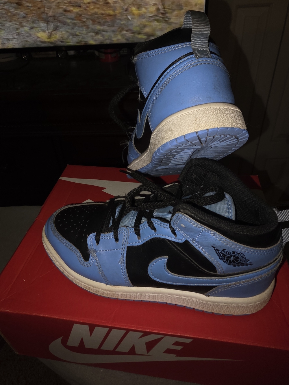 The Air Jordan 1 Mid “University Blue”
